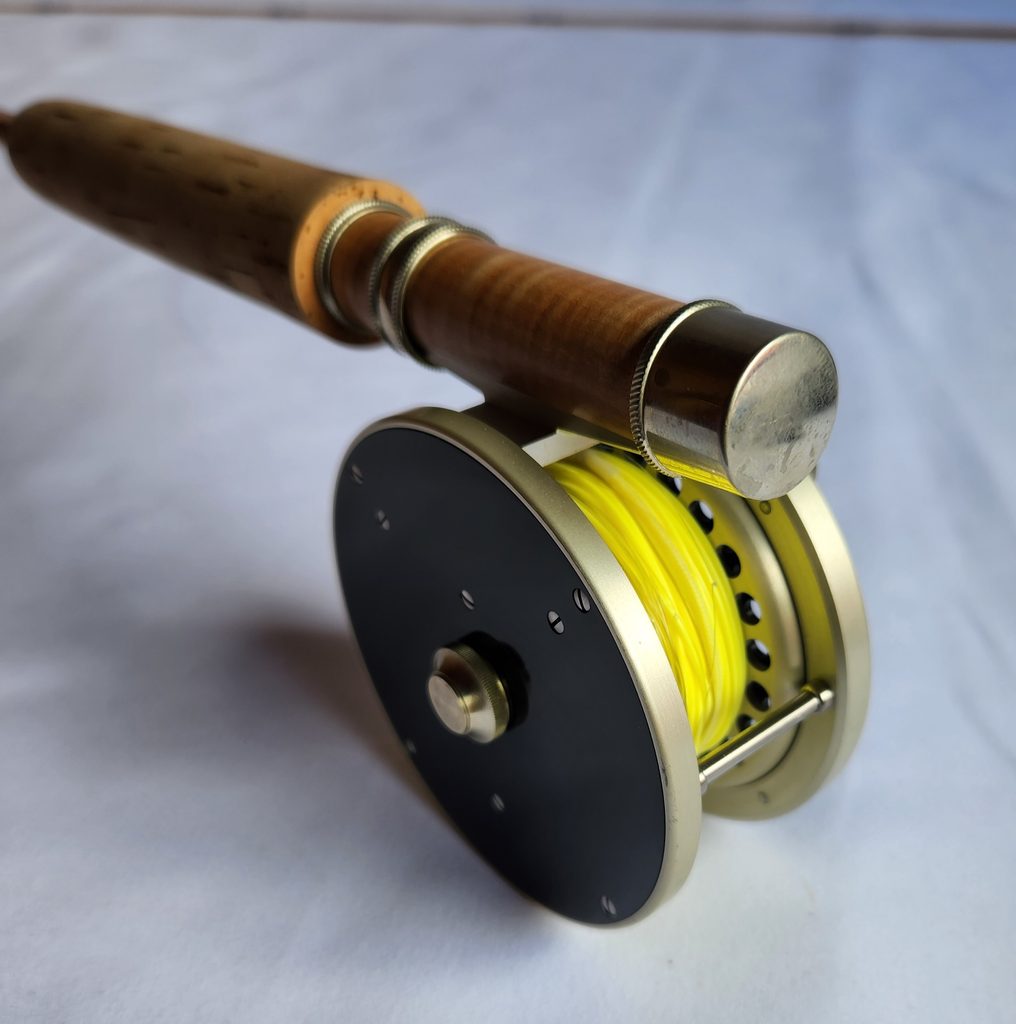 Fly fishing rod and reel among items to sell on consignment with RVCS.
